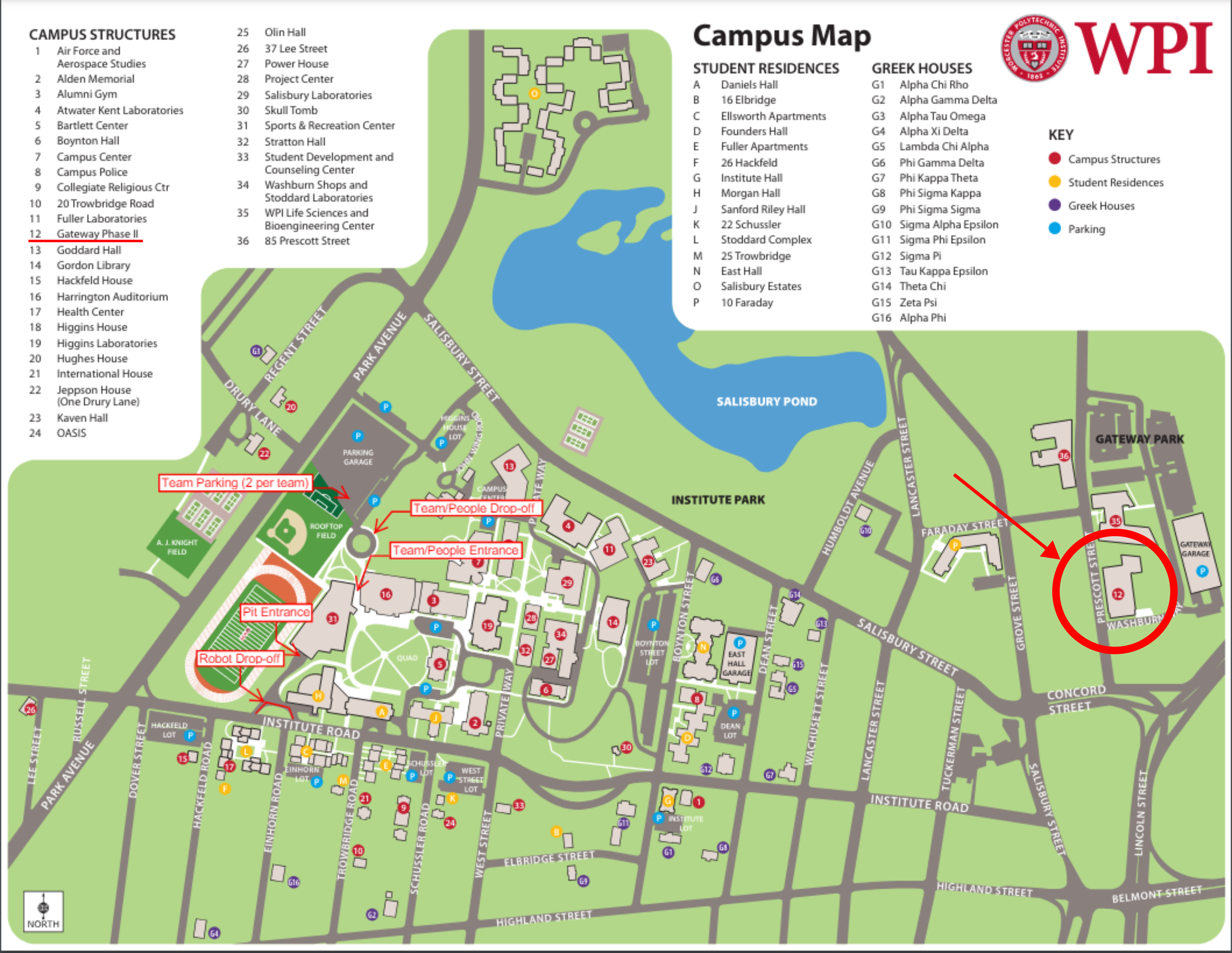 Map of Campus